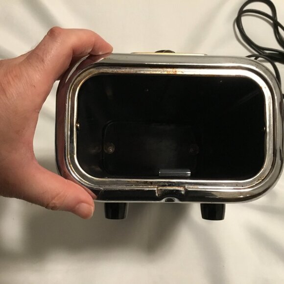 1955 Knapp Monarch REDI BAKER Chrome Cooker Oven Baking Counter VTG TESTED WORKS - Picture 5 of 12